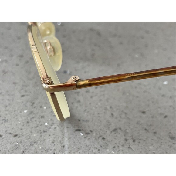 Robert Latour 210 Eyeglasses Frames ONLY Color BD 50-20-145 Japan full rim round - Picture 4 of 13